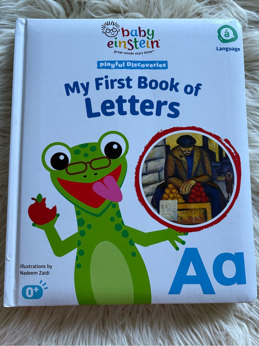 Baby Einstein Playful Discoveries My First Book of Letters Large Boardbook Kids